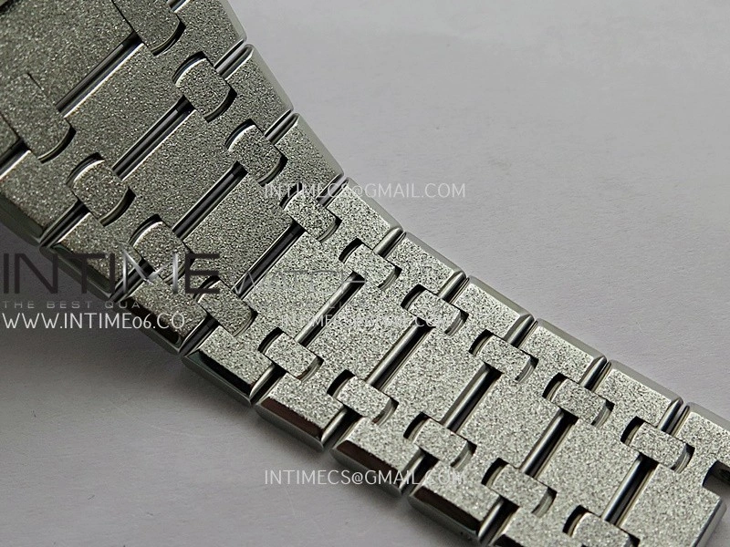 Royal Oak Chrono 26240 Frosted SS Gain Weight V2 DDF 1:1 Best Edition Gray Dial Frosted SS Bracelet Super Clone DD4401