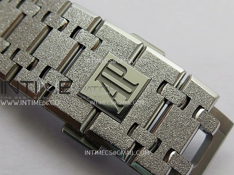 Royal Oak Chrono 26240 Frosted SS Gain Weight V2 DDF 1:1 Best Edition Gray Dial Frosted SS Bracelet Super Clone DD4401