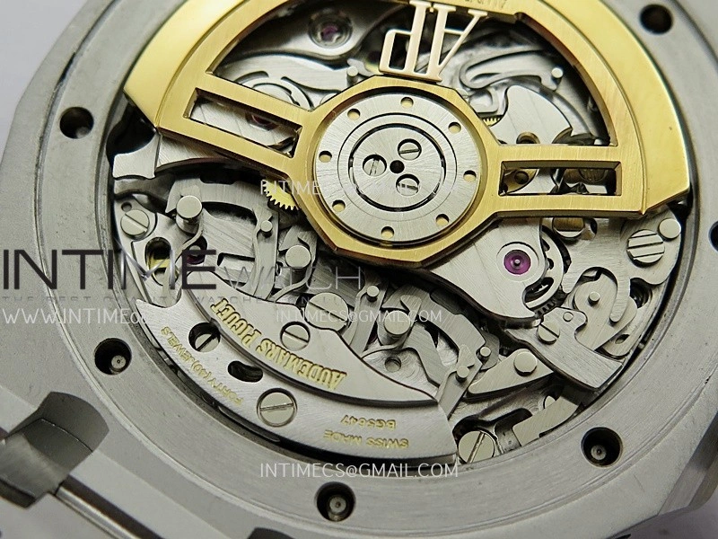 Royal Oak Chrono 26240 Frosted SS Gain Weight V2 DDF 1:1 Best Edition Gray Dial Frosted SS Bracelet Super Clone DD4401
