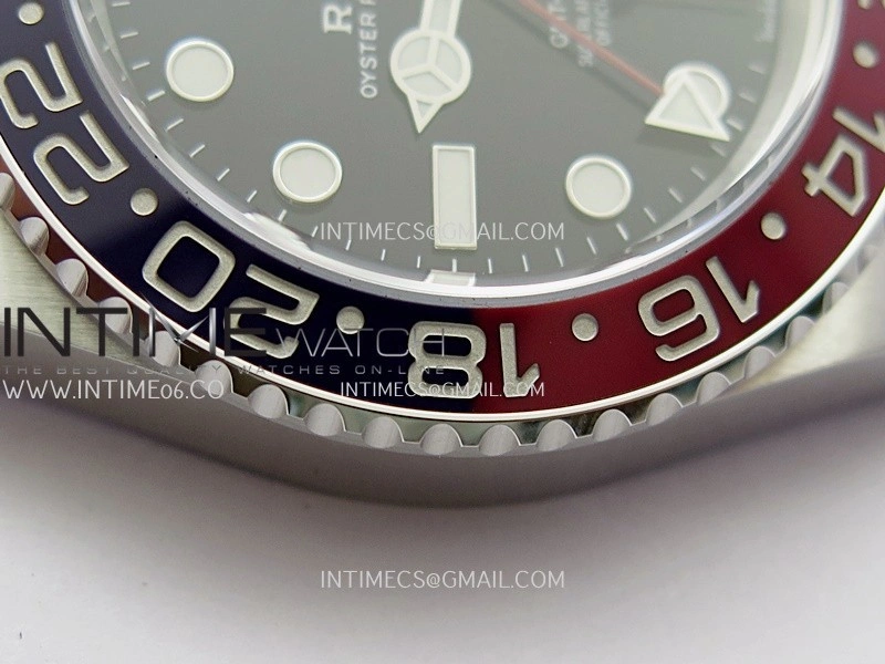 GMT Master II 126719 BLRO Gain Weight V4 Gold Factory 1:1 Best Edition Blue Dial On Oyster Bracelet SH3285 CHS