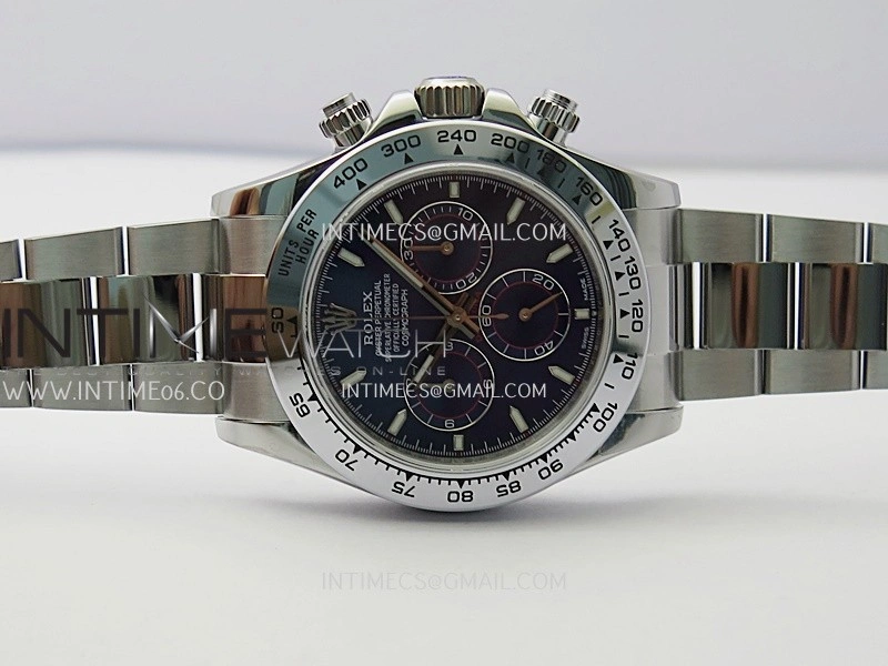Daytona 126509 Gain Weight V6 QF 1:1 Best Edition Blue Dial Stick Markers On Oyster Bracelet SH4131