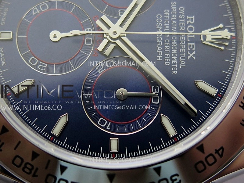 Daytona 126509 Gain Weight V6 QF 1:1 Best Edition Blue Dial Stick Markers On Oyster Bracelet SH4131
