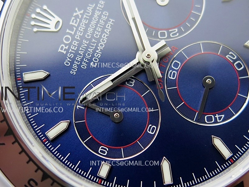 Daytona 126509 Gain Weight V6 QF 1:1 Best Edition Blue Dial Stick Markers On Oyster Bracelet SH4131