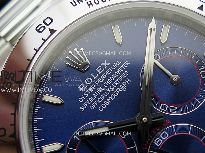 Daytona 126509 Gain Weight V6 QF 1:1 Best Edition Blue Dial Stick Markers On Oyster Bracelet SH4131