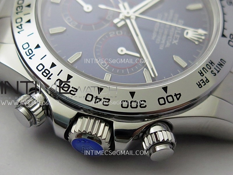 Daytona 126509 Gain Weight V6 QF 1:1 Best Edition Blue Dial Stick Markers On Oyster Bracelet SH4131