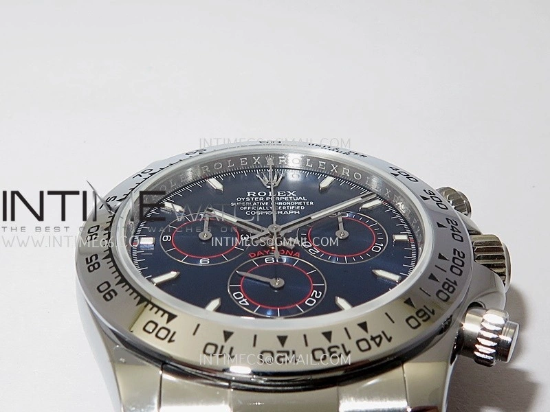 Daytona 126509 Gain Weight V6 QF 1:1 Best Edition Blue Dial Stick Markers On Oyster Bracelet SH4131