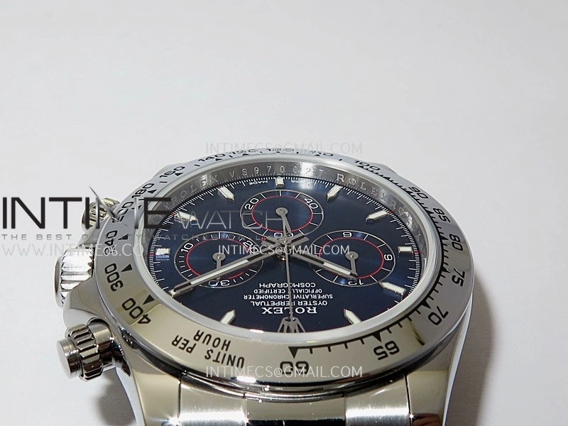 Daytona 126509 Gain Weight V6 QF 1:1 Best Edition Blue Dial Stick Markers On Oyster Bracelet SH4131