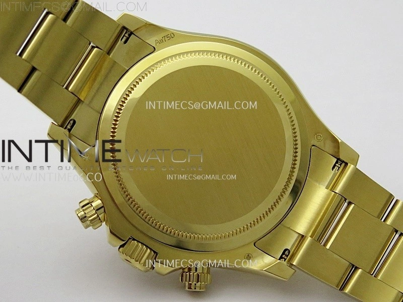 Daytona 126508 Gain Weight YG QF 1:1 Best Edition Black Dial Stick Markers on YG Bracelet SH4131 V6