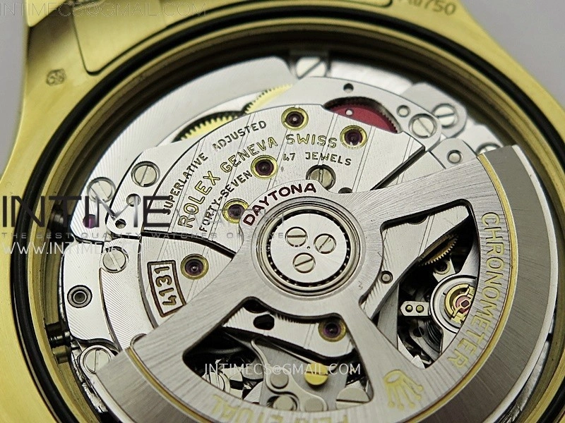 Daytona 126508 Gain Weight YG QF 1:1 Best Edition Black Dial Stick Markers on YG Bracelet SH4131 V6