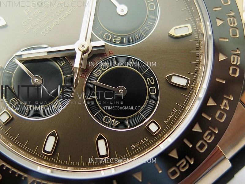 Daytona 116515 Gain Weight ZF 1:1 Best Edition Brown Dial Sticks Markers on Oysterflex Strap SH4130