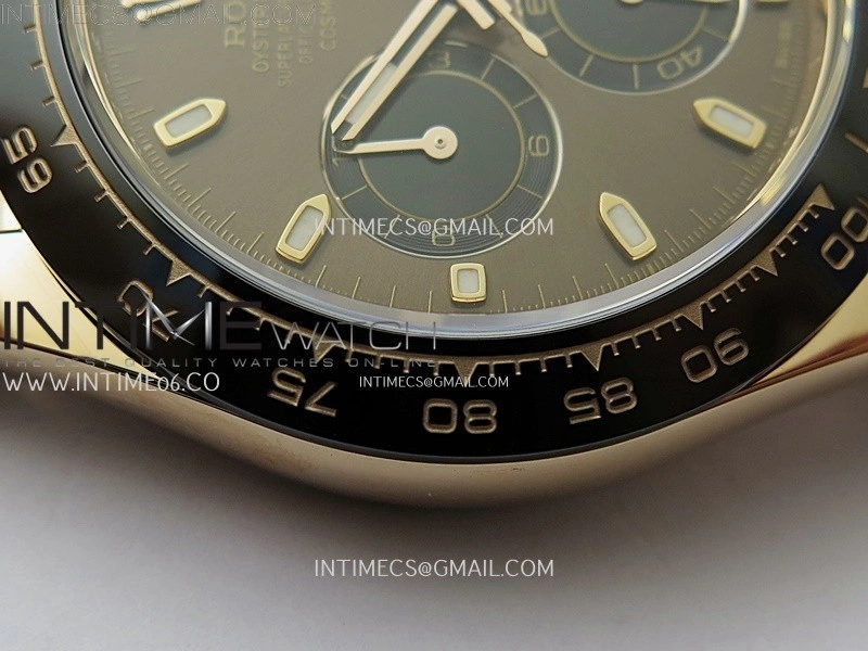 Daytona 116515 Gain Weight ZF 1:1 Best Edition Brown Dial Sticks Markers on Oysterflex Strap SH4130