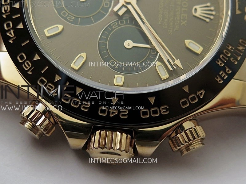 Daytona 116515 Gain Weight ZF 1:1 Best Edition Brown Dial Sticks Markers on Oysterflex Strap SH4130