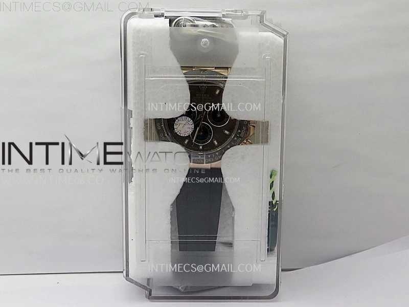 Daytona 116515 Gain Weight ZF 1:1 Best Edition Brown Dial Sticks Markers on Oysterflex Strap SH4130