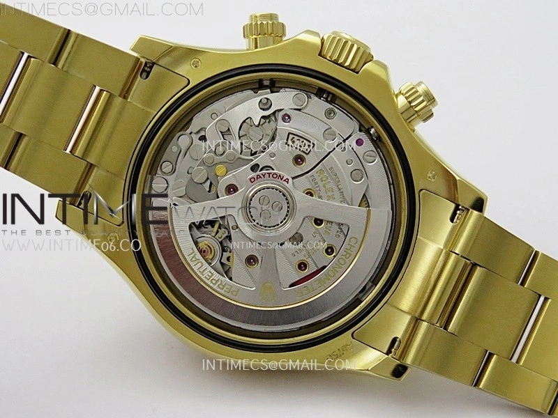 Daytona 126508 Gain WeightYG QF 1:1 Best Edition White Dial Sticks Markers on YG Bracelet SH4131 V6