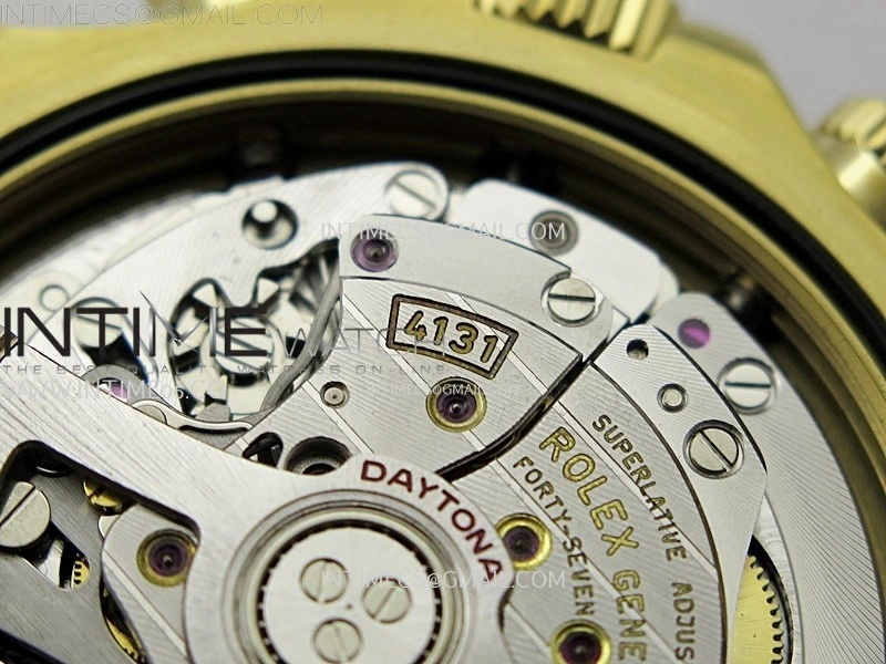 Daytona 126508 Gain WeightYG QF 1:1 Best Edition White Dial Sticks Markers on YG Bracelet SH4131 V6
