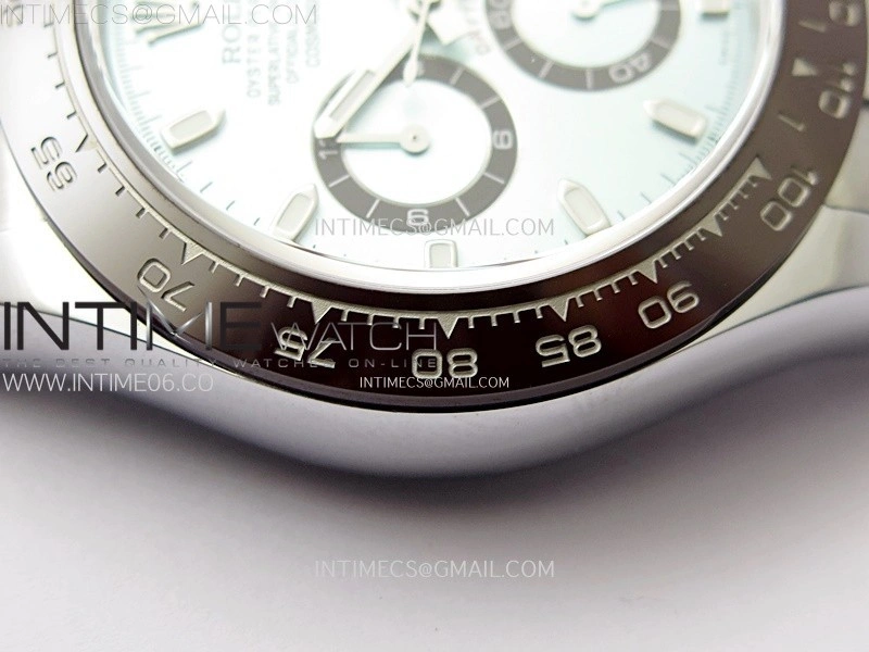 Daytona 116506 QF 1:1 Best Edition Ice Blue Dial Lume Markers on SS Bracelet SH4130 V3