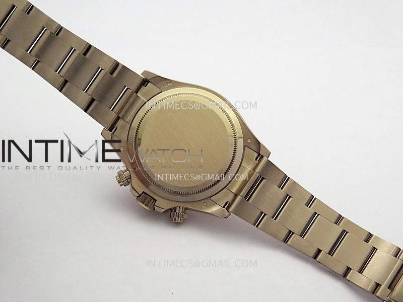Daytona 126505 RG UFO 1:1 Best Edition Black Dial RG Subdial On Oyster Bracelet UF4131