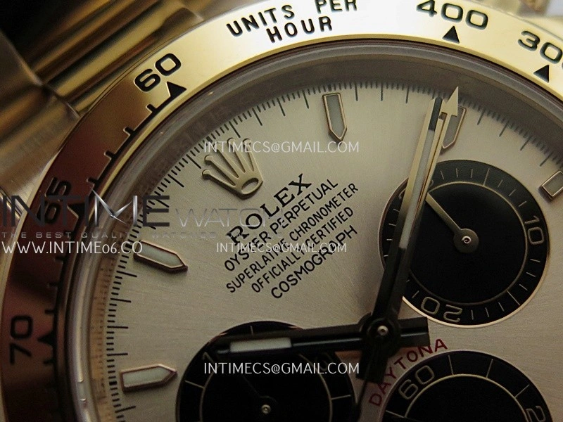 Daytona 126505 RG UFO 1:1 Best Edition RG Dial Black Subdial On Oyster Bracelet UF4131