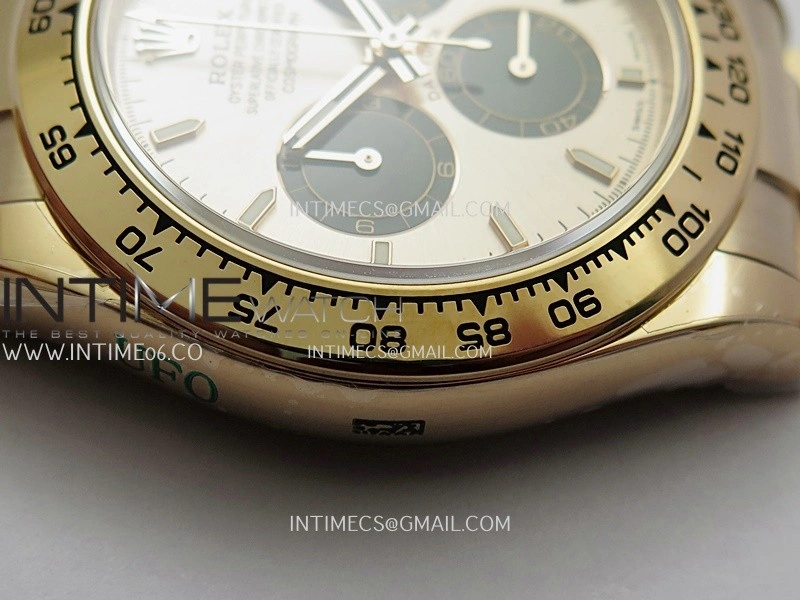 Daytona 126505 RG UFO 1:1 Best Edition RG Dial Black Subdial On Oyster Bracelet UF4131