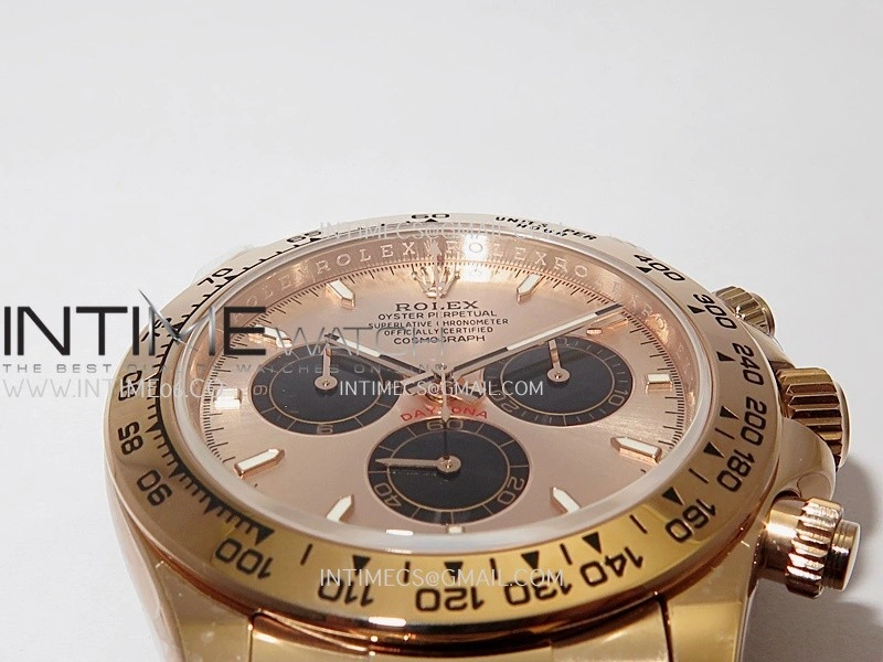 Daytona 126505 RG UFO 1:1 Best Edition RG Dial Black Subdial On Oyster Bracelet UF4131
