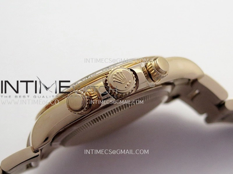 Daytona 126505 RG UFO 1:1 Best Edition RG Dial Black Subdial On Oyster Bracelet UF4131