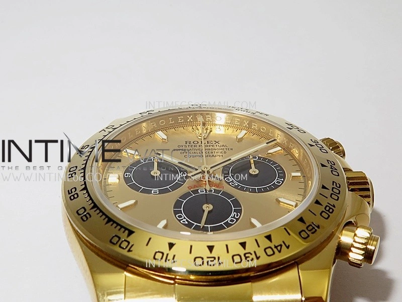 Daytona 126508 YG UFO 1:1 Best Edition YG Dial Black Subdial On Oyster Bracelet UF4131