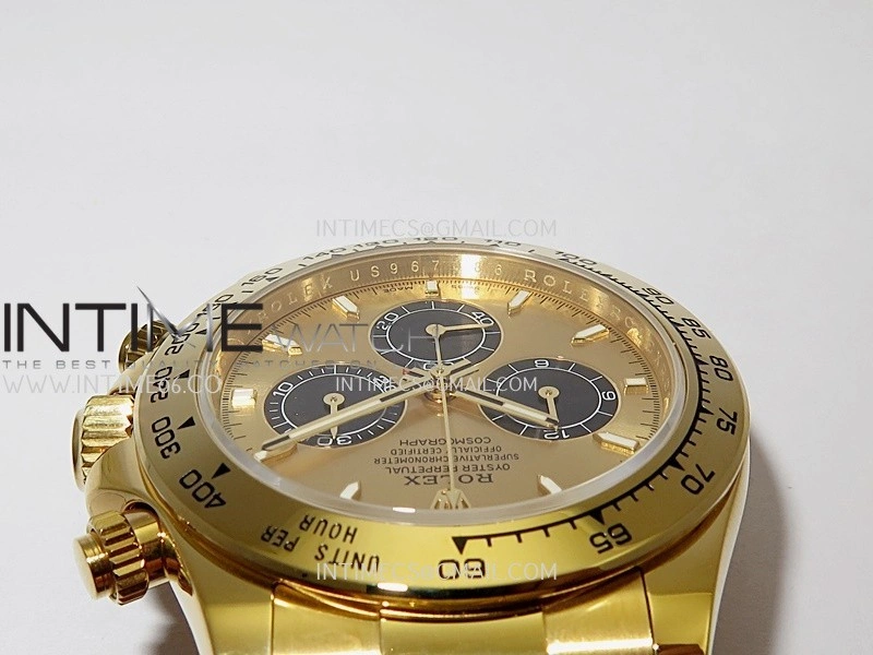 Daytona 126508 YG UFO 1:1 Best Edition YG Dial Black Subdial On Oyster Bracelet UF4131