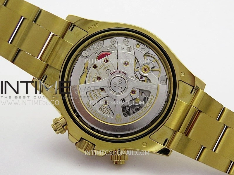 Daytona 126508 YG UFO 1:1 Best Edition YG Dial Black Subdial On Oyster Bracelet UF4131