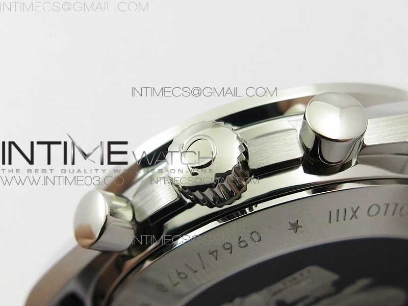Speedmaster Professional SS OMF Best Edition Black Dial on SS Bracelet Manual Winding Chrono Movement