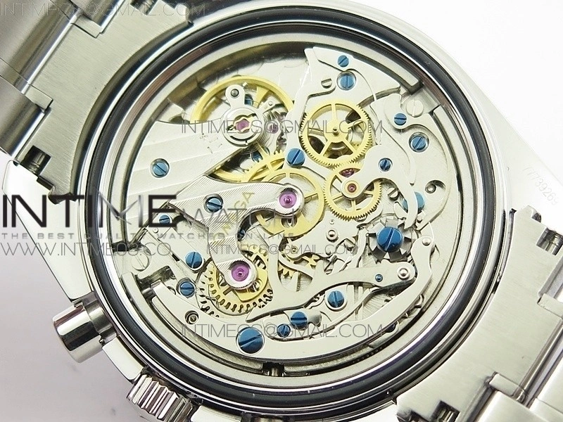 Speedmaster Professional SS OMF Best Edition Black Dial on SS Bracelet Manual Winding Chrono Movement
