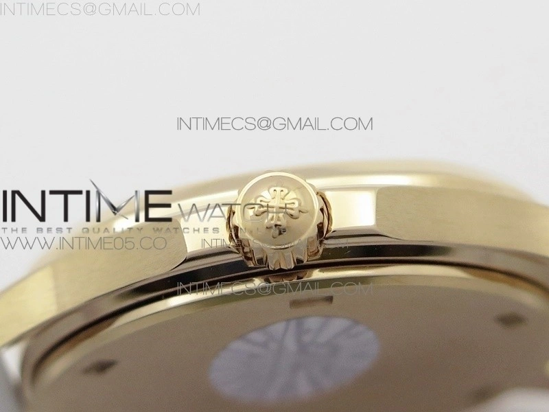 Aquanaut 5067A RG PPF 1:1 Best Edition White Textured Dial on White Rubber Strap AE23