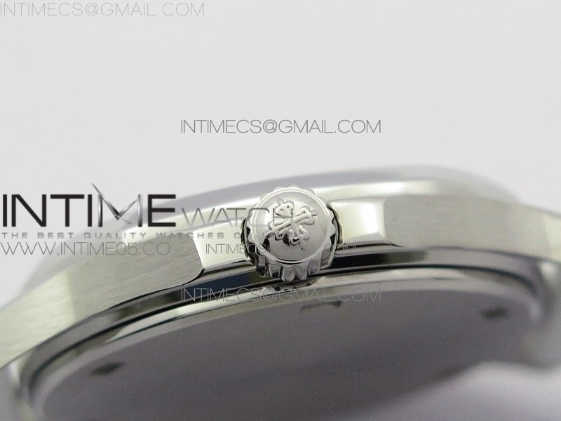 Aquanaut 5067A SS PPF 1:1 Best Edition White Textured Dial on White Rubber Strap AE23