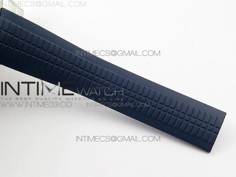 Aquanaut Jumbo 5168G 42mm SS ZF 1:1 Best Edition Blue Dial on Blue Rubber Strap 324CS