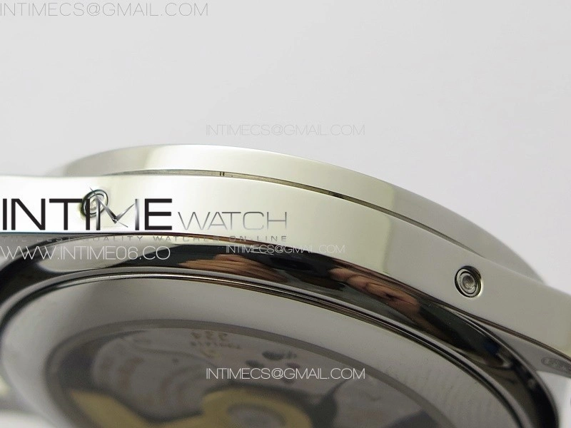 Annual Calendar Moonphase 5396 SS PPF 1:1 Best Edition White Dial on Blue Leather Strap A324