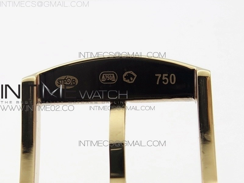 Marine 5222 RG HGF 1:1 Best Edition White Dial On black Leather Strap Asian Cal.517GG