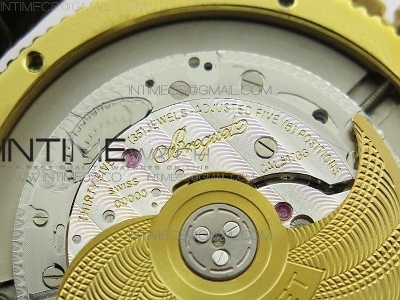 Marine 5222 YG HGF 1:1 Best Edition White Dial On black Leather Strap Asian Cal.517GG