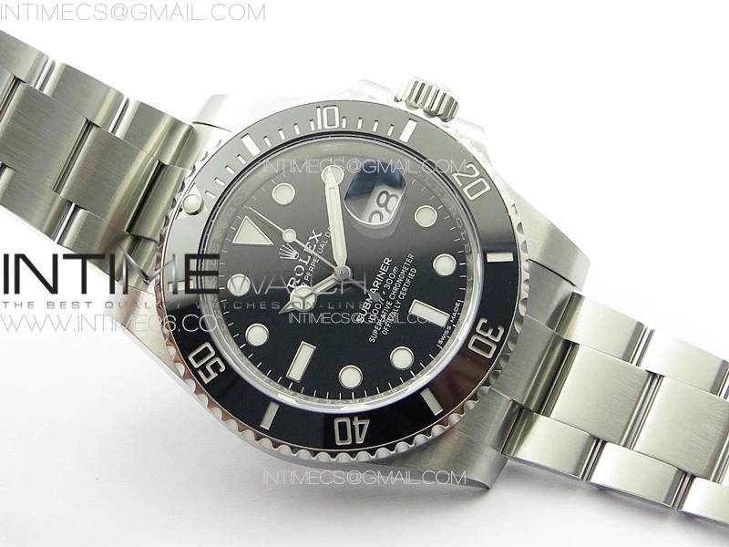 Submariner 116610LN 904L SS Case NTF 1:1 Best Edition Black Dial On 904L Bracelet SA3135