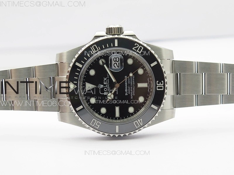 Submariner 116610LN 904L SS Case NTF 1:1 Best Edition Black Dial On 904L Bracelet SA3135