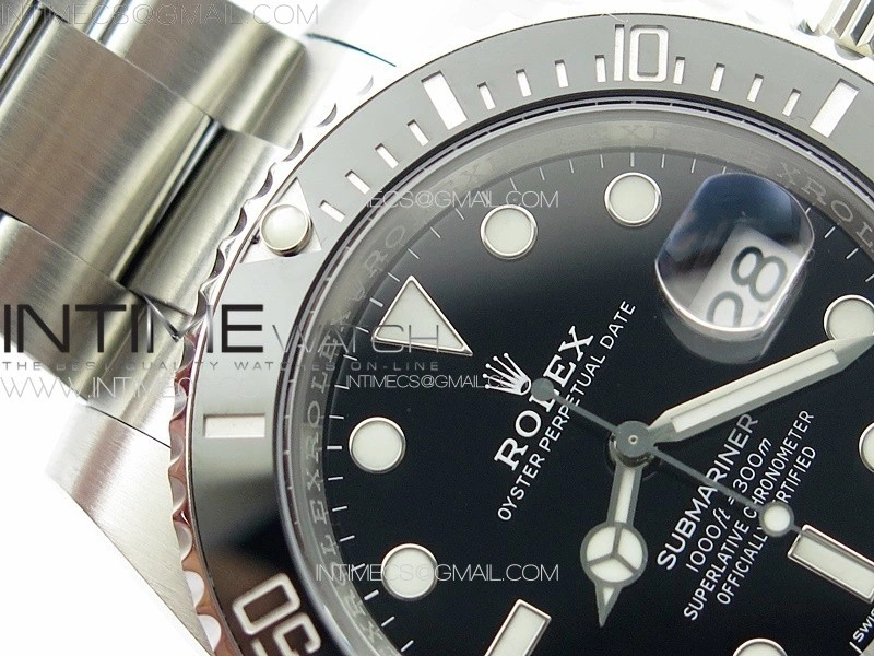 Submariner 116610LN 904L SS Case NTF 1:1 Best Edition Black Dial On 904L Bracelet SA3135