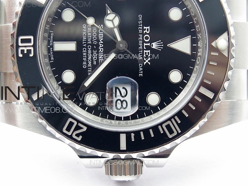 Submariner 116610LN 904L SS Case NTF 1:1 Best Edition Black Dial On 904L Bracelet SA3135