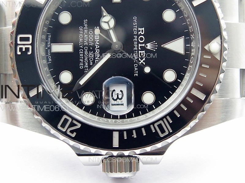 Submariner 116610LN 904L SS Case NTF 1:1 Best Edition Black Dial On 904L Bracelet SA3135