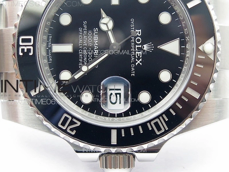 Submariner 116610LN 904L SS Case NTF 1:1 Best Edition Black Dial On 904L Bracelet SA3135