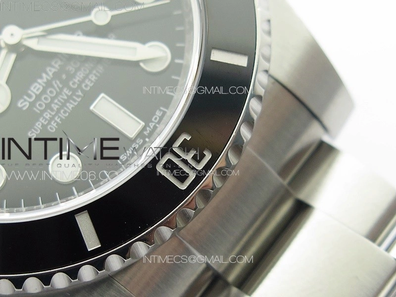 Submariner 116610LN 904L SS Case NTF 1:1 Best Edition Black Dial On 904L Bracelet SA3135