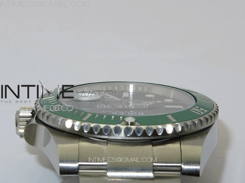 Submariner 116610LV 904L SS Case NTF 1:1 Best Edition Green Dial On 904L Bracelet SA3135