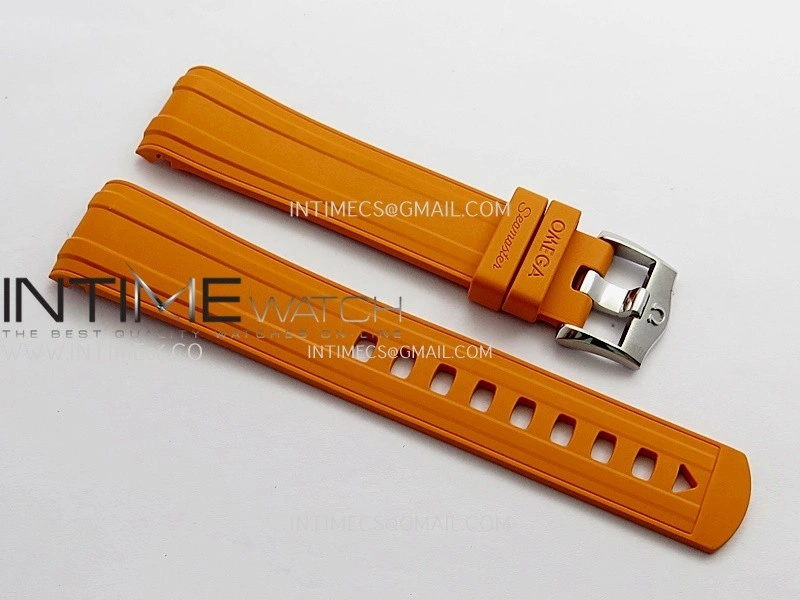 Seamaster 300M Diver 42mm Orange Second Hand SS VSF Best Edition Black Dial On Mesh Bracelet Super Clone 8806