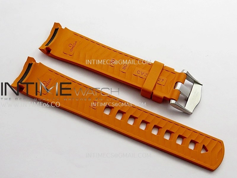 Seamaster 300M Diver 42mm Orange Second Hand SS VSF Best Edition Black Dial On Mesh Bracelet Super Clone 8806
