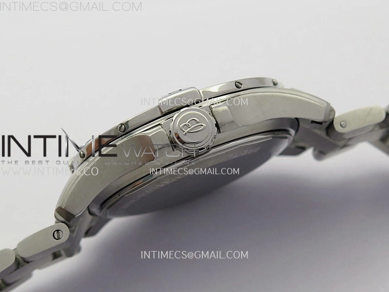 Avenger Chronometer 42mm GMT SS BLSF 1:1 Best Version Blue Dial On SS Bracelet A2836