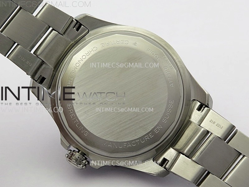 Avenger Chronometer 42mm GMT SS BLSF 1:1 Best Version Blue Dial On SS Bracelet A2836