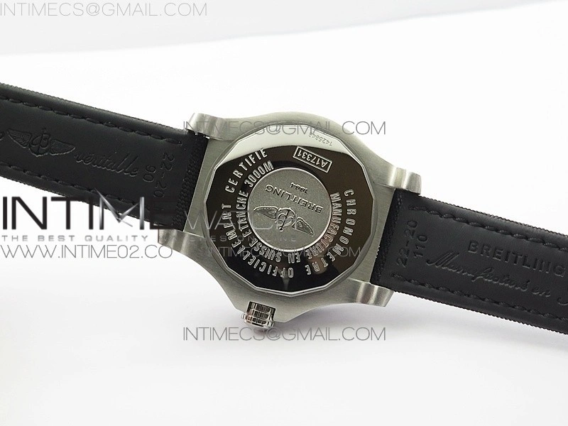 Avenger II Seawolf HMS ARK Royal SS 1:1 Best Edition Black Dial On Nylon Strap A2836