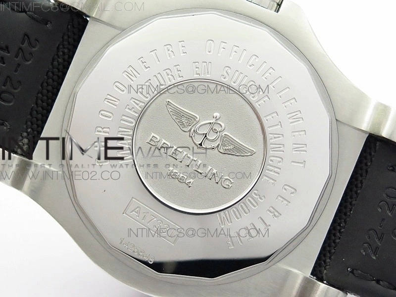 Avenger II Seawolf HMS ARK Royal SS 1:1 Best Edition Black Dial On Nylon Strap A2836